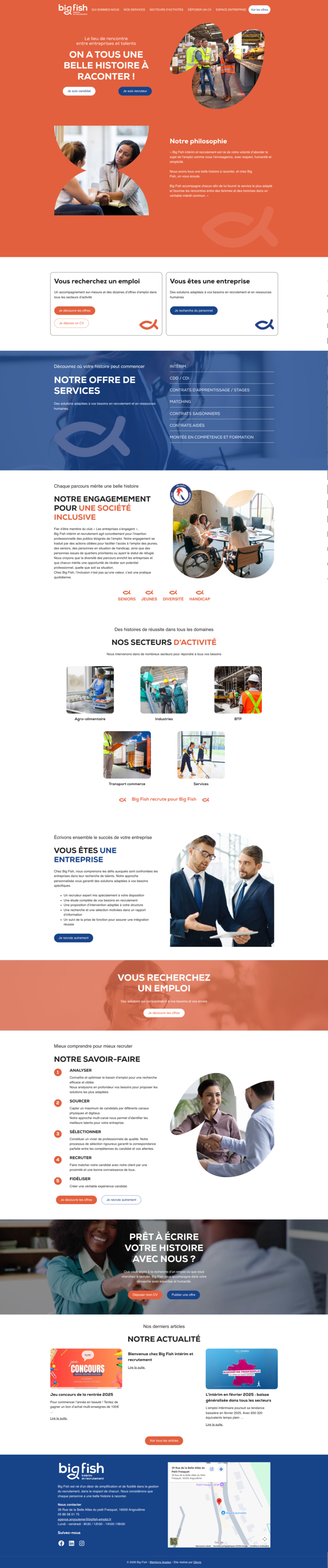 Site Bigfish Emploi
