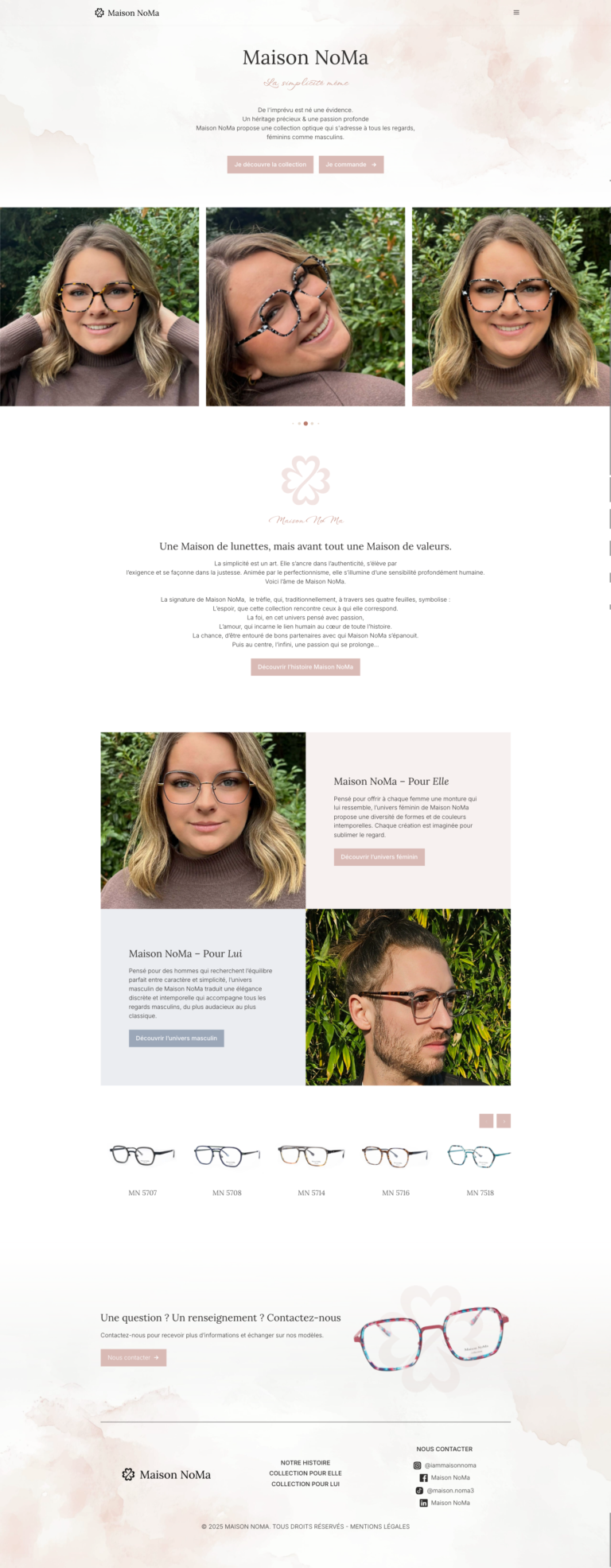 Site Maison Noma