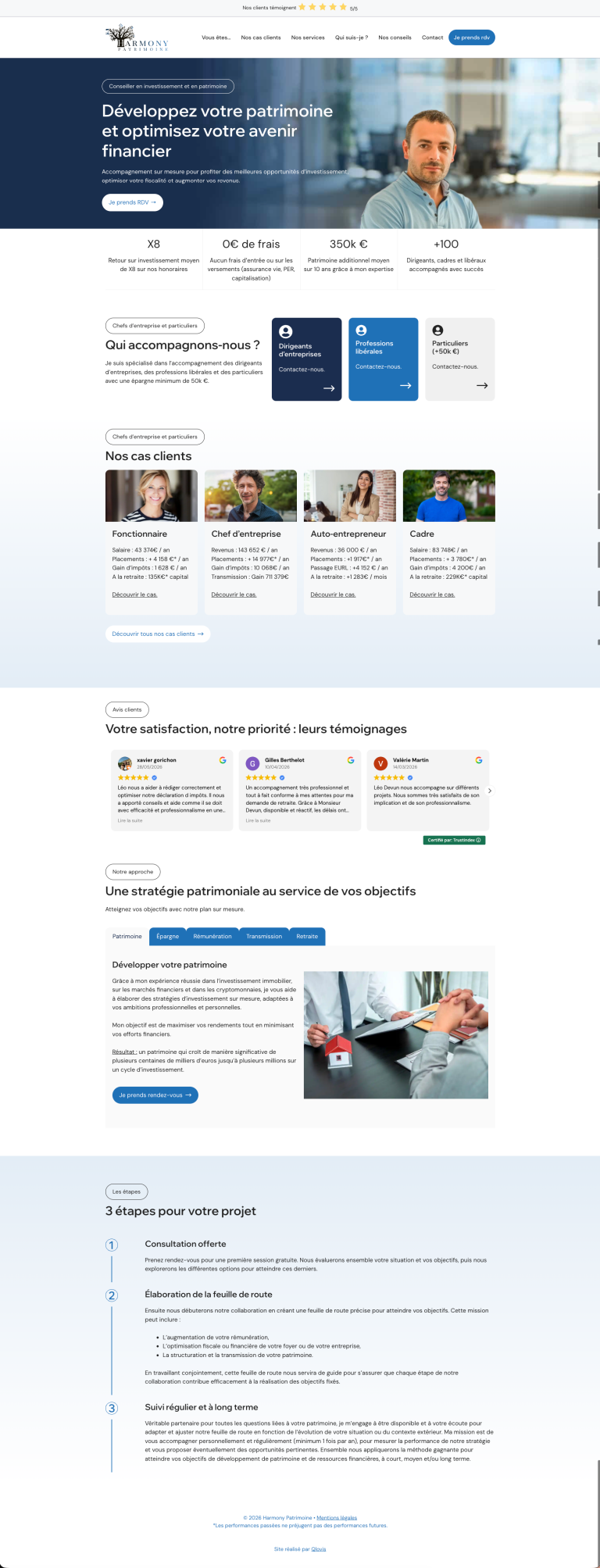 Site Harmony Patrimoine