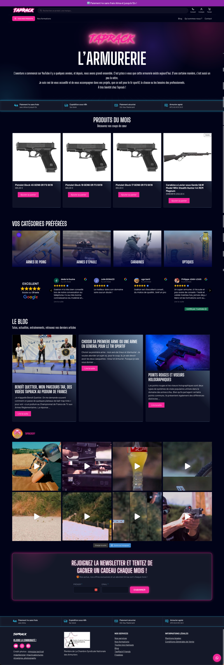 Site Taprack
